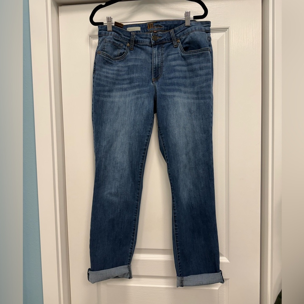 Kut from the Kloth Carrie Boyfriend Mid-Rise Jeans